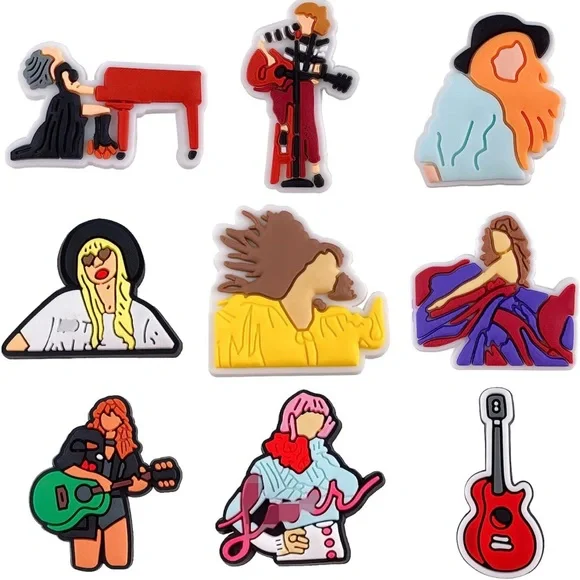 NWT Taylor Swift Croc charms era tour - Picture 4 of 8